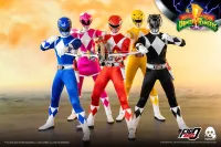 threezero Mighty Morphin Power Rangers – 1/6 Core Rangers + Green Ranger Six-Pack - Power Rangers - photo 3