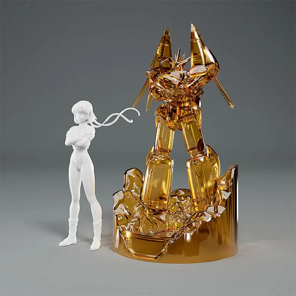 GOOD SMILE COMPANY PLAMAX MF-81 minimum factory Noriko Takaya with Gunbuster: Effect Color Ver. - Gunbuster