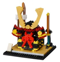 Kawada Samurai Helmet Ornament "Artifacts", Nanoblock Sights to See Series - Nanoblock - photo 1