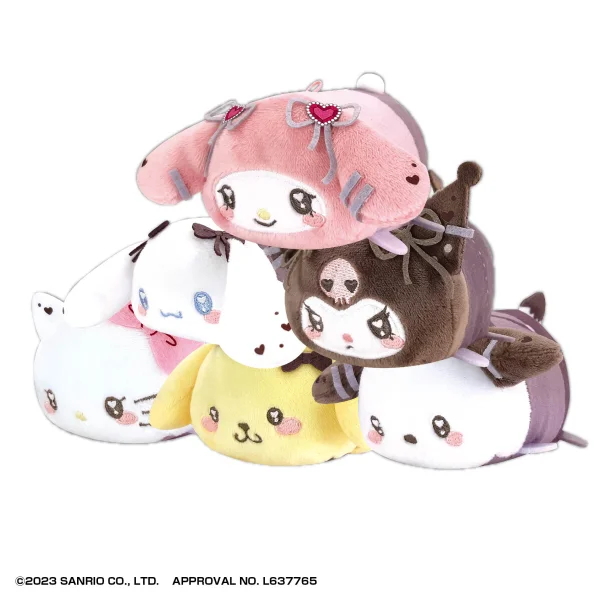 MAX LIMITED SANRIO CHARACTERS POTE KORO MASCOT 4 (6pc per box) - Sanrio