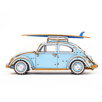 wa-gu-mi Volkswagen Type 1 Beetle BLUE 5