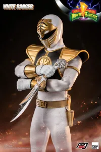 threezero Mighty Morphin Power Rangers - FigZero 1/6 White Ranger - Power Rangers - photo 8