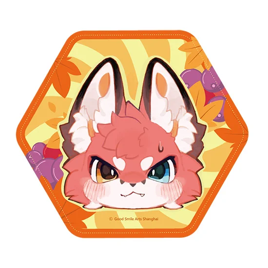 GoodSmile Moment FLUFFY LAND Pinback Button Angry - FLUFFY LAND
