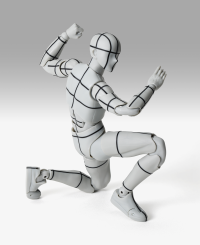 BODY-KUN-Sports- Edition-WIRE FRAME- (Gray Color Ver.) "BODY-KUN/BODY-CHAN", TAMASHII NATIONS S.H.Figuarts 7