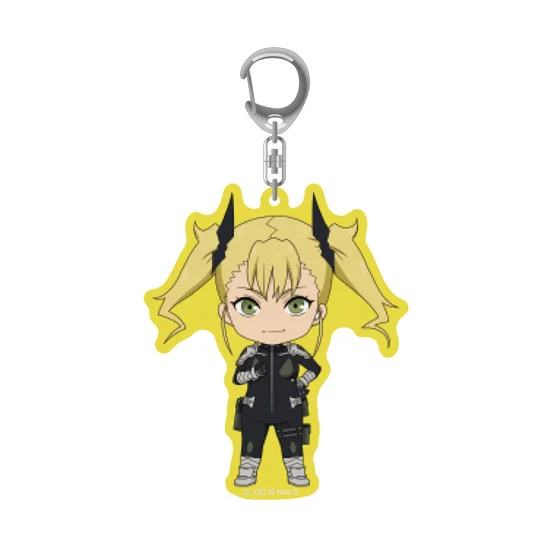 GOOD SMILE COMPANY Kaiju No. 8 Nendoroid Plus Acrylic Keychain Kikoru Shinomiya (1pc) - Kaiju No. 8