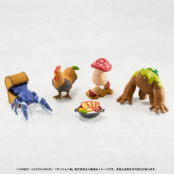 MegaHouse KAITAI PUZZLE FANTASY Delicious in Dungeon Dengeon Creaturer collection full-course (Box) - Delicious in Dungeon