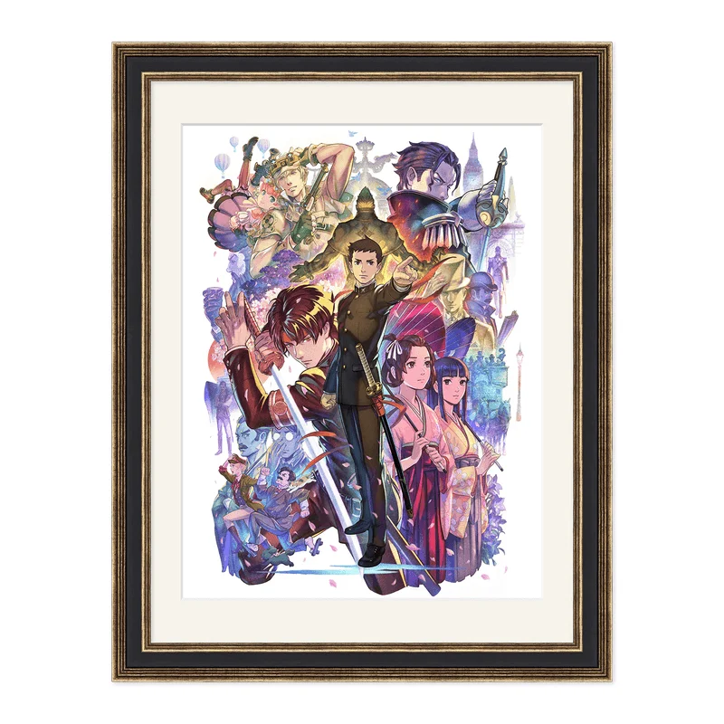 CAPCOM The Great Ace Attorney Chronicles main visual CHARA FINE GRAPH - The Great Ace Attorney