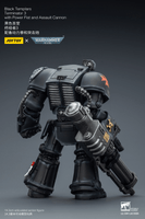 Black Templars Terminator 3 with Power Fist and Assault Cannon 14
