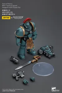 JOYTOY Sons of Horus MKIV Tactical Squad Sergeant with Power Fist - Warhammer 40K - photo 5