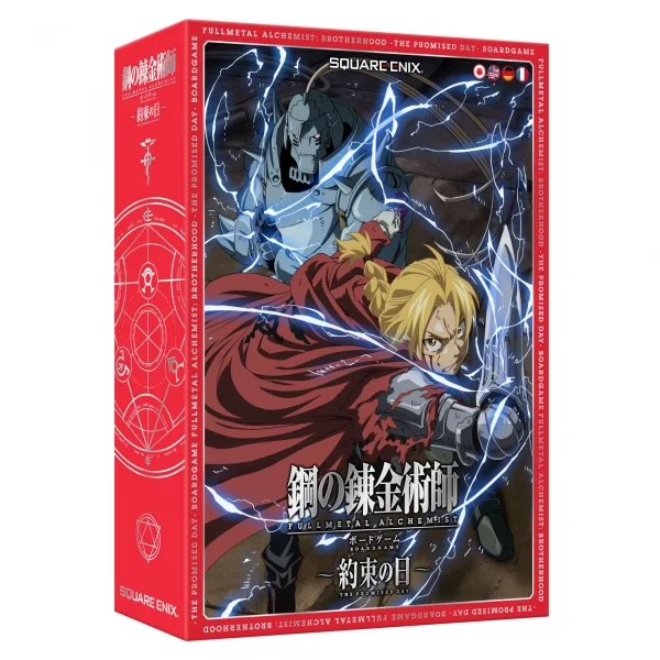 SQUARE ENIX FULLMETAL ALCHEMIST: BROTHERHOOD - THE PROMISED DAY - BOARD GAME - Fullmetal Alchemist: Brotherhood