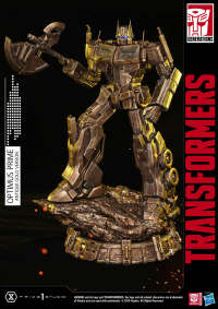 Premium Masterline Transformers: Generation 1 Optimus Prime Antique Gold Version 24
