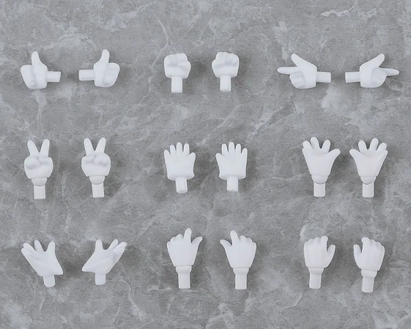GOOD SMILE COMPANY Nendoroid Doll: Hand Parts Set Gloves Ver. (White) - Figure Accessories