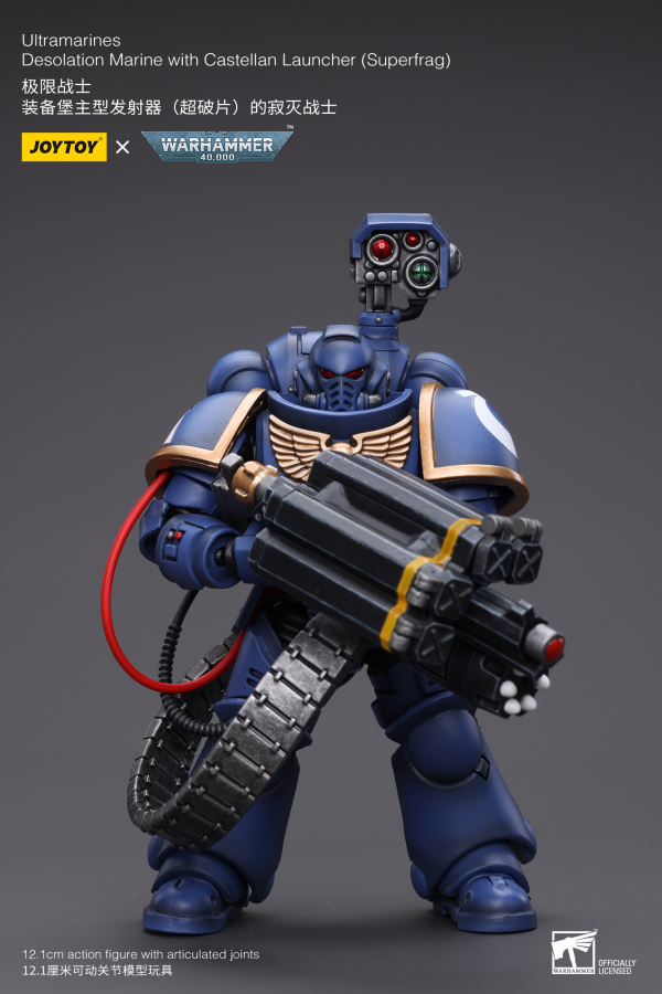 Ultramarines Desolation Marine with Castellan Launcher (Superfrag)