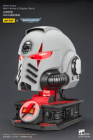 White Scars MkX Helmet& Display Stand 40