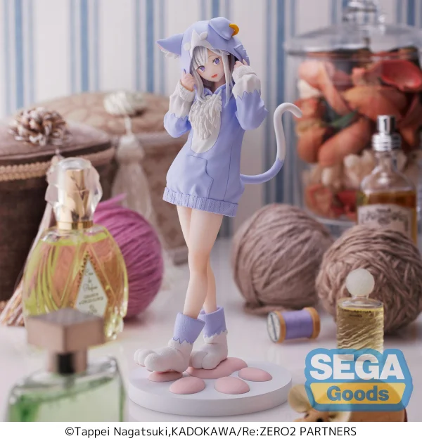 SEGA Luminasta Re:ZERO -Starting Life in Another World- Emilia -Mofumofu Pack- - Re:ZERO -Starting Life in Another World-