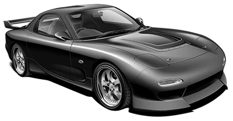 Fujimi [ID-43] 1/24 Mazda RX-7 Kai - Scale Kits