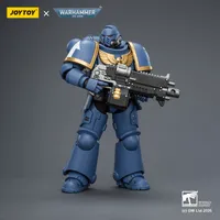 JOYTOY Ultramarines Intercessor with Bolt Rifle, Bolt Pistol and Chainsword - Warhammer 40K - photo 3
