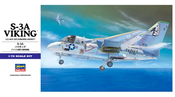 Hasegawa [E7] 1:72 S-3A VIKING - Scale Kits