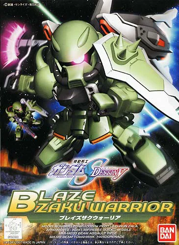 BANDAI HOBBY BB296 Blaze Zaku Warrior - SD BB