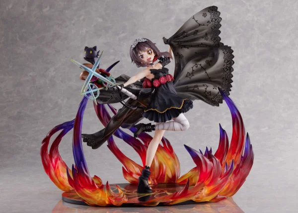 FuRyu God's Blessing on This Wonderful World! Megumin the Black Rose Dress ver. 1/7 Scale Figure - KONOSUBA -God's Blessing on This Wonderful World!