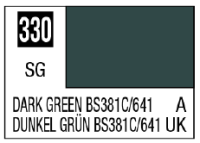 Mr. Color 330 - Dark Green BS381C/641 (Semi-Gloss/Aircraft) 1