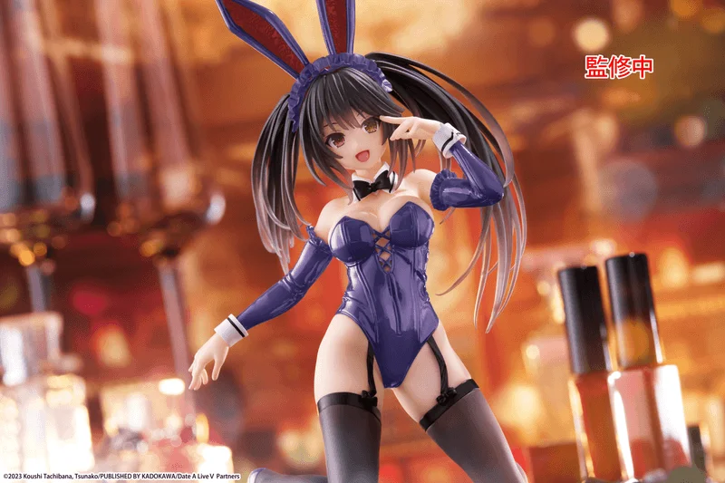 TAITO Date A Live V Desktop Cute Figure - Kurumi Tokisaki (Bunny Ver.) Renewal - Date A Live