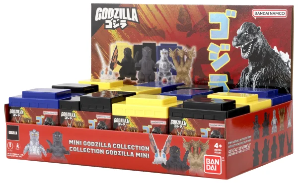 BANDAI 2in Scale Collectable Blind Box Figure - Godzilla (Box of 12) - Godzilla
