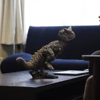 grüezi lab Carnotaurus Schwarte Pre-painted Complete Sofvi Figure - Kaiju No. 8 - photo 9