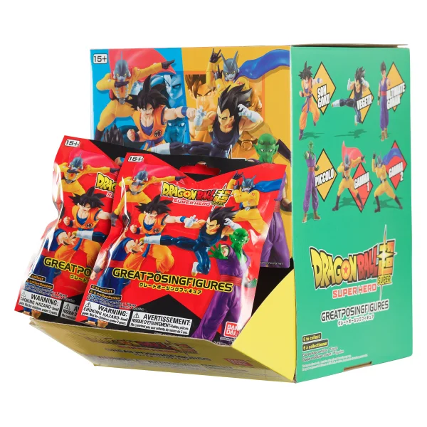 BANDAI Dragon Ball - SUPER HERO Movie GPF Blind Pack (Box of 24) - Dragon Ball Super