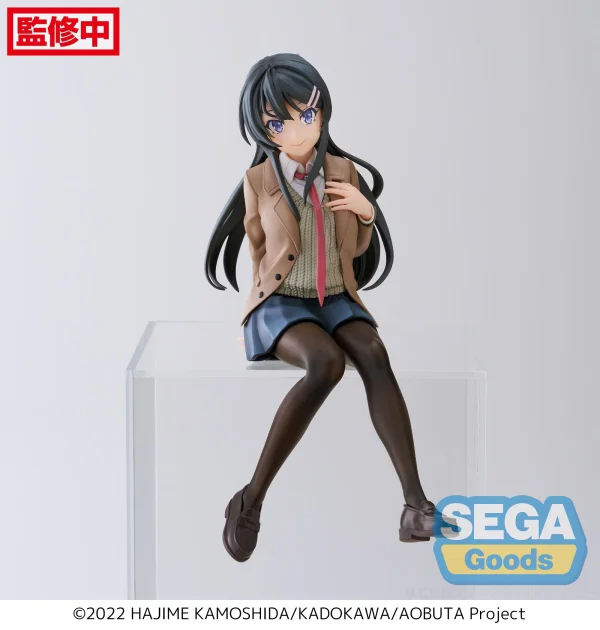 SEGA "Rascal Does Not Dream of a Knapsack Kid" PM Perching Figure "Mai Sakurajima" - Rascal Does Not Dream of Bunny Girl Senpai