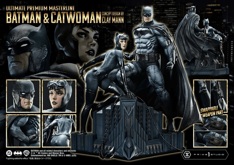 Ultimate Premium Masterline Batman (Comics) Batman & Catwoman (Concept Design by CLAY MANN)		