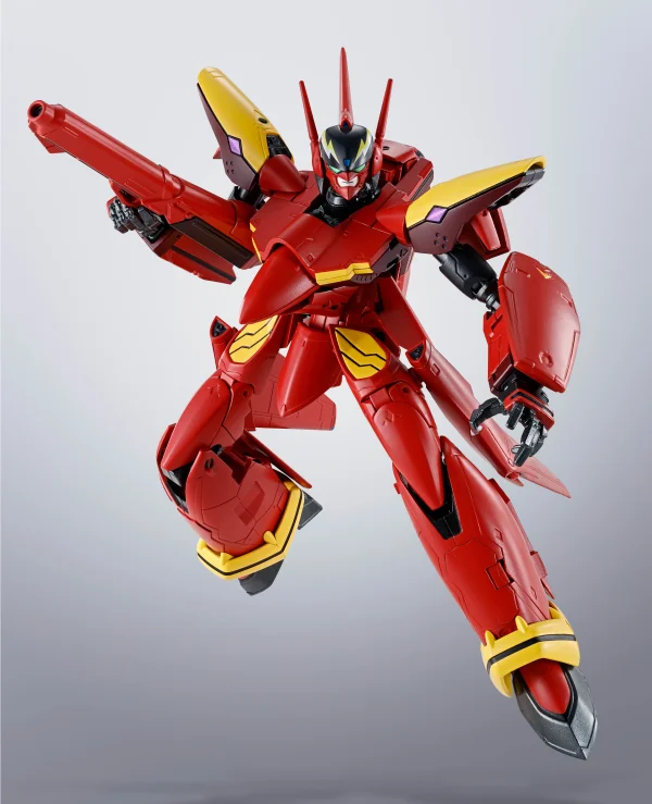 TAMASHII NATIONS VF-19 CUSTOM FIRE VALKYRIE "MACROSS 7", TAMASHII NATIONS HI-METAL R - Macross