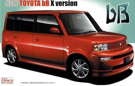 [ID-54] 1/24 Toyota NEW bB Z/1.5 2wd "X Version"