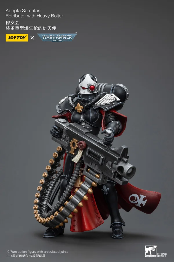 JOYTOY Adepta Sororitas Retributor with Heavy Bolter - Warhammer 40K