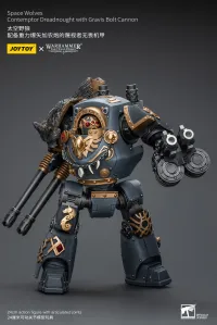 JOYTOY Space Wolves Contemptor Dreadnought with Gravis Bolt Cannon - Warhammer 40K - photo 6