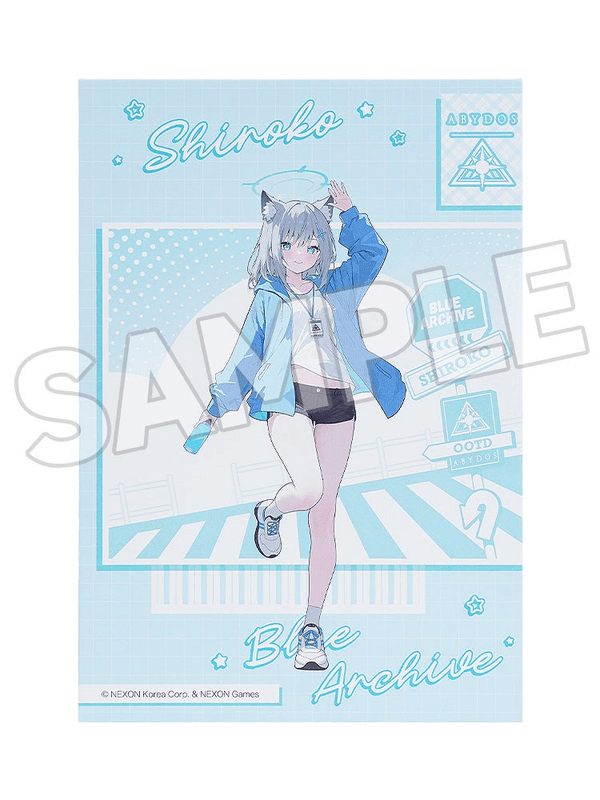 Blue Archive Holiday Saunter Series Signature Board (SHIROKO)