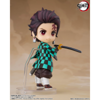 TANJIRO KAMADO (NICHIRIN SWORD with RENGOKU'S HANDGUARD) "Demon Slayer: Kimetsu no Yaiba", TAMASHII NATIONS Figuarts mini 3