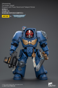 Ultramarines Terminator Squad Sergeant with Power Sword and Teleport Homer 1