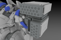 X-4+(PD-802) WEAPON SET3[Shoulder Parts For Mounting Weapons&DRu35 MLC&M7A Gatling Gun] 6