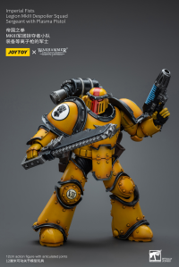 Imperial Fists Legion MkIII Despoiler Squad Sergeant with Plasma Pistol 9