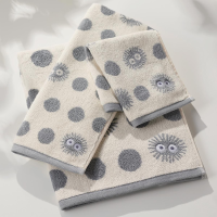 Soot Sprite - Studio Ghibli Silhouette Series (Bath Towel) 2