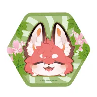 GoodSmile Moment FLUFFY LAND Pinback Button Smiling - FLUFFY LAND - photo 1
