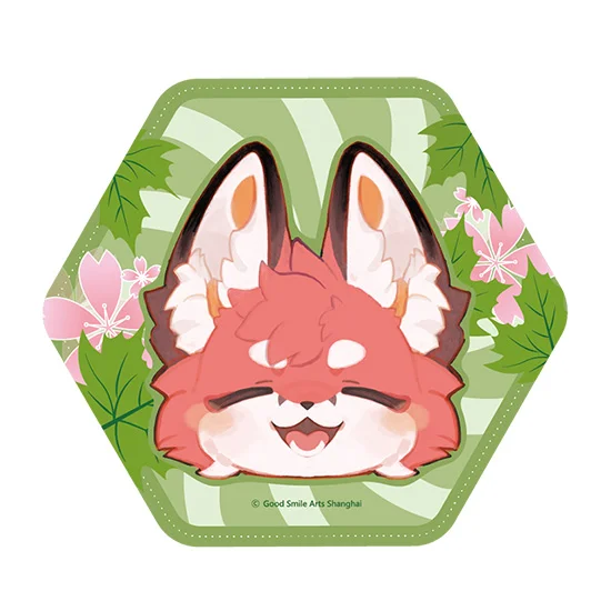 GoodSmile Moment FLUFFY LAND Pinback Button Smiling - FLUFFY LAND