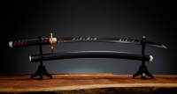 NICHIRIN SWORD (TANJIRO KAMADO) KYOJURO RENGOKU’S SWORD GUARD ver. "Demon Slayer: Kimetsu no Yaiba", TAMASHII NATIONS PROPLICA 9