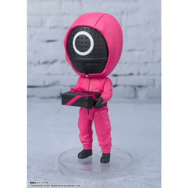 TAMASHII NATIONS Masked Worker Netflix Squid Game, Bandai Spirits Figuarts mini - Squid Game
