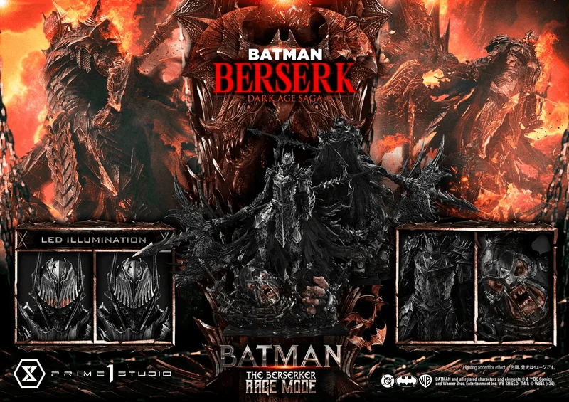 Prime 1 Studio Ultimate Premium Masterline Batman (Comics) Batman: The Berserker Rage Mode 			 - DC Comics