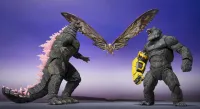 TAMASHII NATIONS SUKO & MOTHRA (2024) FROM GODZILLA x KONG: THE NEW EMPIRE	GODZILLA x KONG: The New Empire ""GODZILLA x KONG: The New Empire"", TAMASHII NATIONS S.H.MonsterArts - Godzilla - photo 3