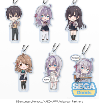 TV Anime "Alya Sometimes Hides Her Feelings in Russian" Chibi Acrylic Keychain Stand 2