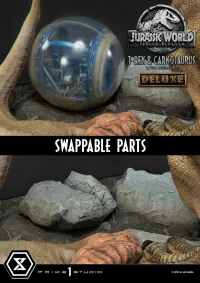 Prime 1 Studio Legacy Museum Collection Jurassic World: Fallen Kingdom (Film) Tyrannosaurus-Rex & Carnotaurus 1/15 scale Deluxe Version - Jurassic Park - photo 36