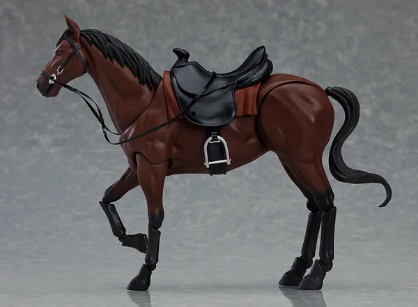 GOOD SMILE COMPANY figma Horse ver. 2 (Chestnut)(re-run) - Action Figures